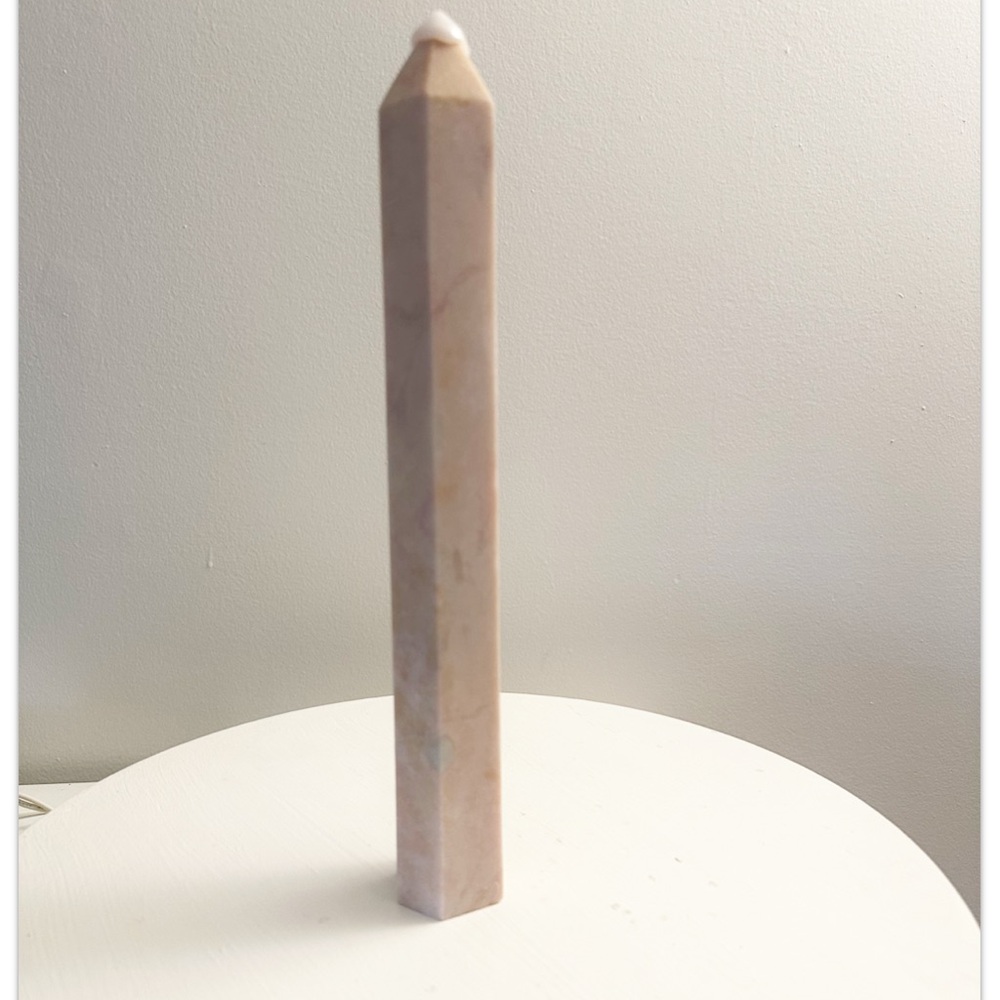 Pink Opal Crystal Tower